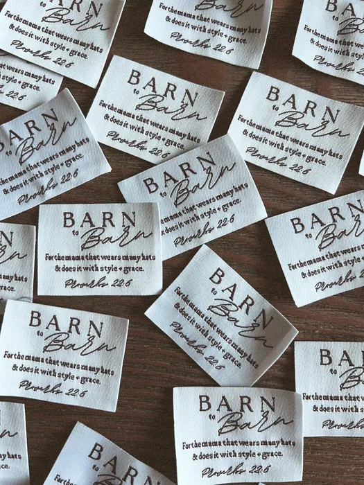 CustomShotGlassNow.com - Woven Labels