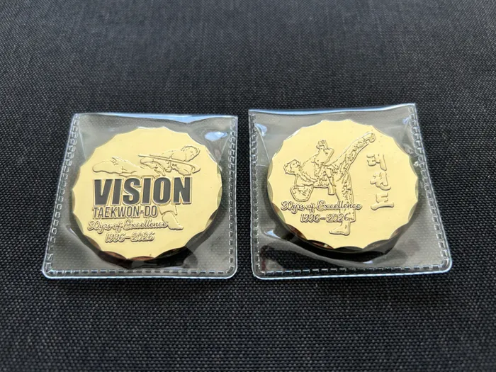 CustomShotGlassNow.com - Soft Enamel Challenge Coins