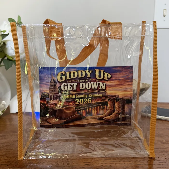 CustomShotGlassNow.com - Custom Clear Tote Bag