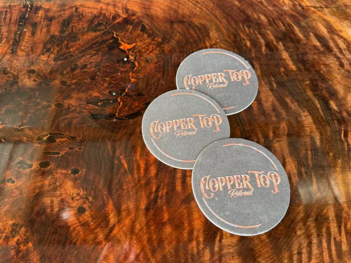 CustomShotGlassNow.com - Kraft Paper Coaster