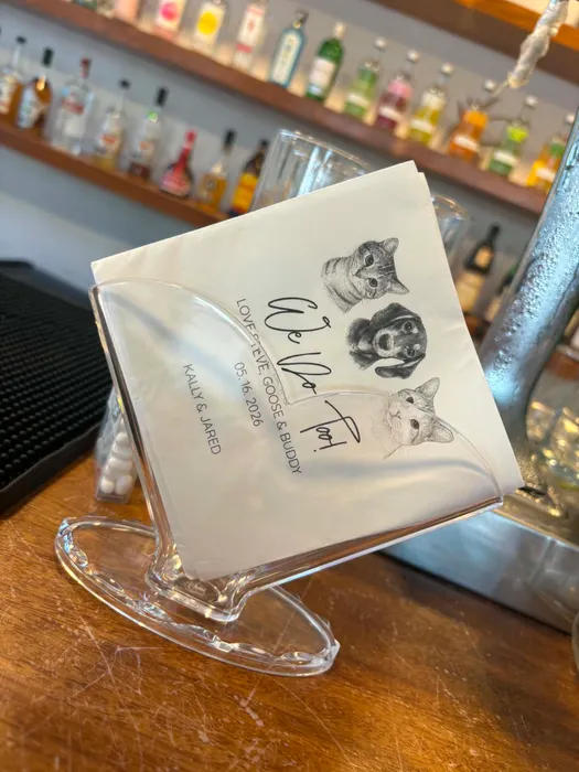 CustomShotGlassNow.com - Custom Paper Beverage Napkin