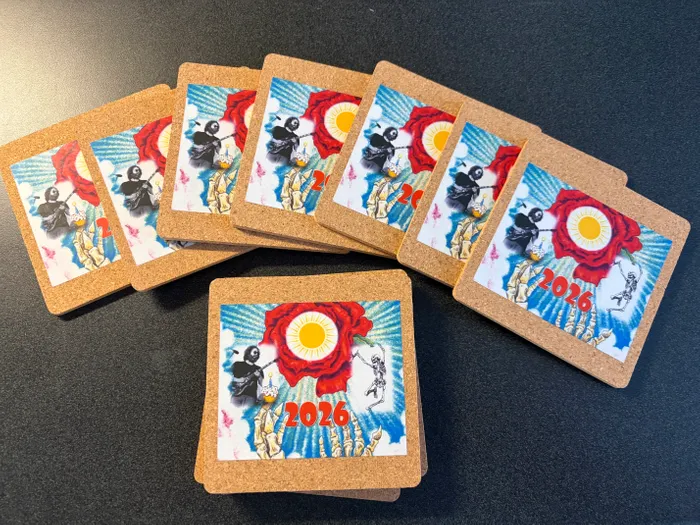 CustomShotGlassNow.com - Cork Coasters