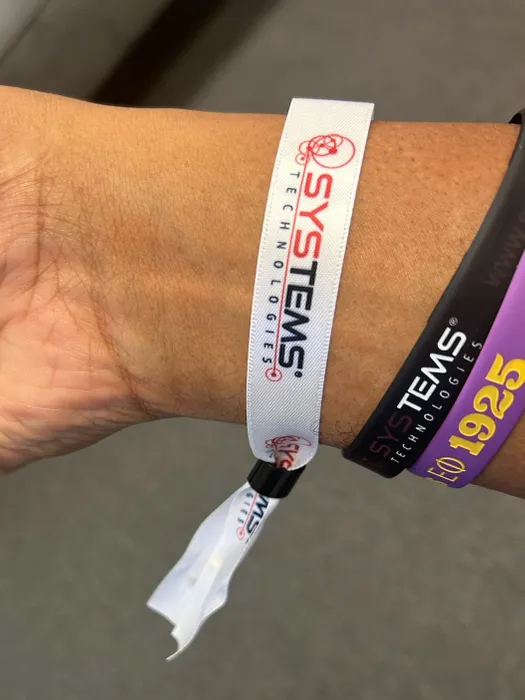 CustomShotGlassNow.com - Full Color Satin Cloth Wristbands