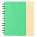 Lock-it Spiral Notebook Green