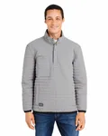 Men's Keystone Quilted Pullover Grey