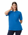 Unisex Midweight Double Pique Polo ROYAL