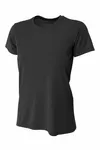 A4 Women's Cooling Performance Short Sleeve Tee A4NW3201 BLACK
