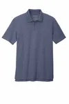 Port Authority C-FREE Cotton Blend Pique Polo K867 Navy Heather