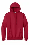 Port & Company Tall Essential Fleece Pullover Hooded Sweatshirt. PC90HT RED