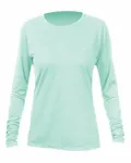 Women's Breeze Tech Long Sleeve T-Shirt Seafoam Heathered