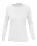 Women's Breeze Tech Long Sleeve T-Shirt White Heathered