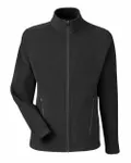Men's CrownLux Performance® Fleece Full-Zip Jacket BLACK