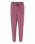 Pigment-Dyed Fleece Pants Pigment Maroon