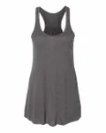 Bella + Canvas Ladies' Flowy Racerback Tank Dark Grey Heather