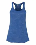 Bella + Canvas Ladies' Flowy Racerback Tank True Royal Marble