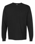 Comfort Colors Adult Heavyweight RSLong-Sleeve Pocket T-Shirt BLACK
