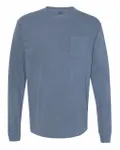 Comfort Colors Adult Heavyweight RSLong-Sleeve Pocket T-Shirt Blue Jean