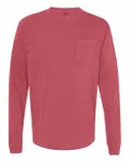 Comfort Colors Adult Heavyweight RSLong-Sleeve Pocket T-Shirt Crimson