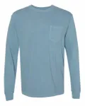 Comfort Colors Adult Heavyweight RSLong-Sleeve Pocket T-Shirt Ice Blue