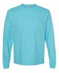 Comfort Colors Adult Heavyweight RSLong-Sleeve Pocket T-Shirt Lagoon