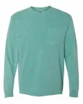 Comfort Colors Adult Heavyweight RSLong-Sleeve Pocket T-Shirt SEAFOAM