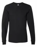 American Apparel Unisex Fine Jersey Long-Sleeve T-Shirt BLACK