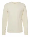 American Apparel Unisex Fine Jersey Long-Sleeve T-Shirt Cream