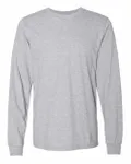 American Apparel Unisex Fine Jersey Long-Sleeve T-Shirt Heather Grey