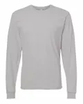 American Apparel Unisex Fine Jersey Long-Sleeve T-Shirt New Silver