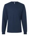 American Apparel Unisex Fine Jersey Long-Sleeve T-Shirt Sea Blue
