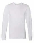 American Apparel Unisex Fine Jersey Long-Sleeve T-Shirt WHITE