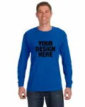Jerzees Adult DRI-POWER ACTIVE Long-Sleeve T-Shirt ROYAL