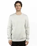 Threadfast Apparel Unisex Ultimate Crewneck Sweatshirt Oatmeal Heather