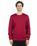 Threadfast Apparel Unisex Ultimate Crewneck Sweatshirt Burgundy