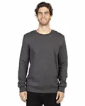 Threadfast Apparel Unisex Ultimate Crewneck Sweatshirt Charcoal Heather