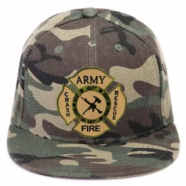 6 Panel Acrylic Fiber Snapback Cap - Custom Shot Glass Now