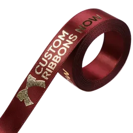 Double Face Satin Ribbon - Custom Shot Glass Now