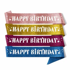 Glitter Sash - Custom Shot Glass Now