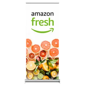 Roll Up Banner Stands - Custom Shot Glass Now