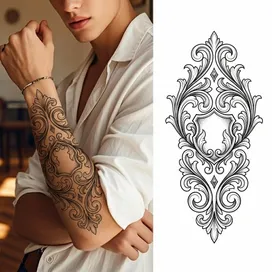 Arm Tattoos - Custom Shot Glass Now