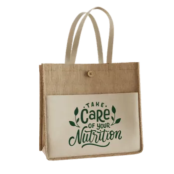 Jute Tote Bags - Custom Shot Glass Now