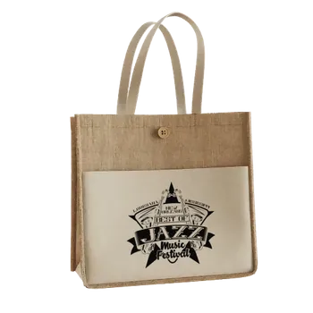 Jute Tote Bags - Custom Shot Glass Now