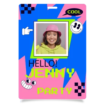 ID Cards and Badge Holders - Custom Shot Glass Now