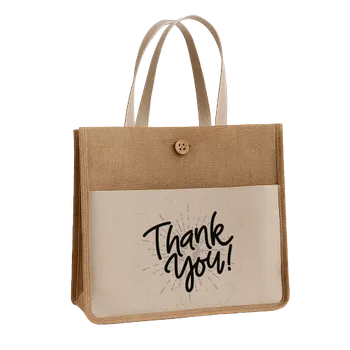 Jute Tote Bags - Custom Shot Glass Now