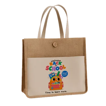 Jute Tote Bags - Custom Shot Glass Now