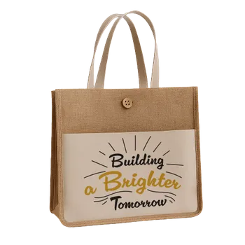 Jute Tote Bags - Custom Shot Glass Now