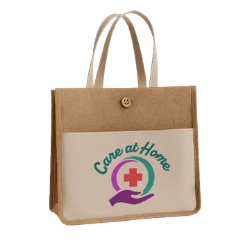 Jute Tote Bags - Custom Shot Glass Now