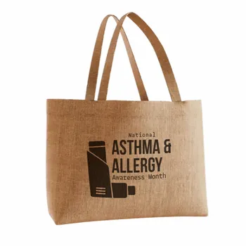 Jute Tote Bags - Custom Shot Glass Now