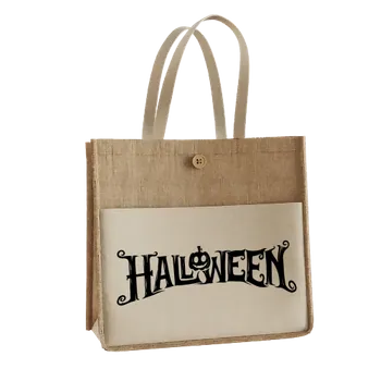 Jute Tote Bags - Custom Shot Glass Now