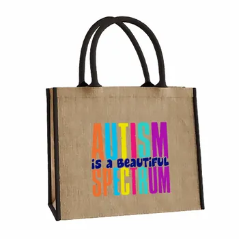 Jute Tote Bags - Custom Shot Glass Now